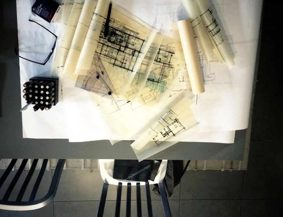 architectural process + sketching | MYD studio, orange county