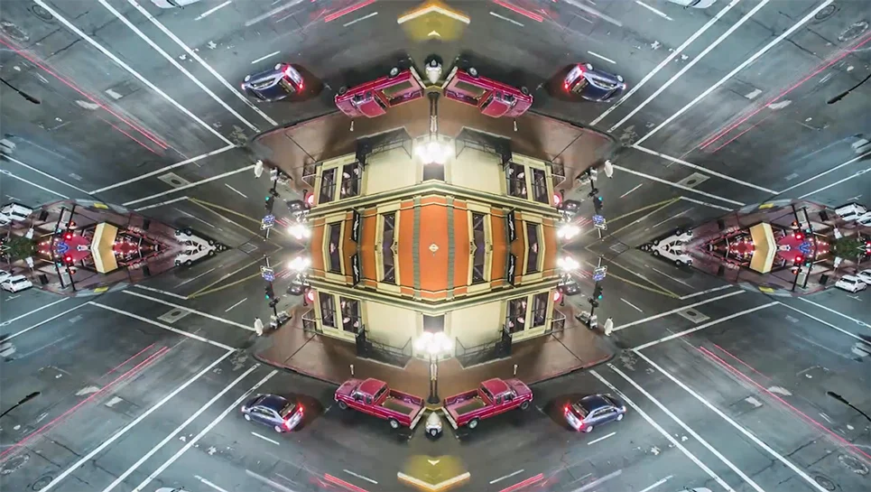 multi-dimensional urban landscapes: Mirror City on vimeo