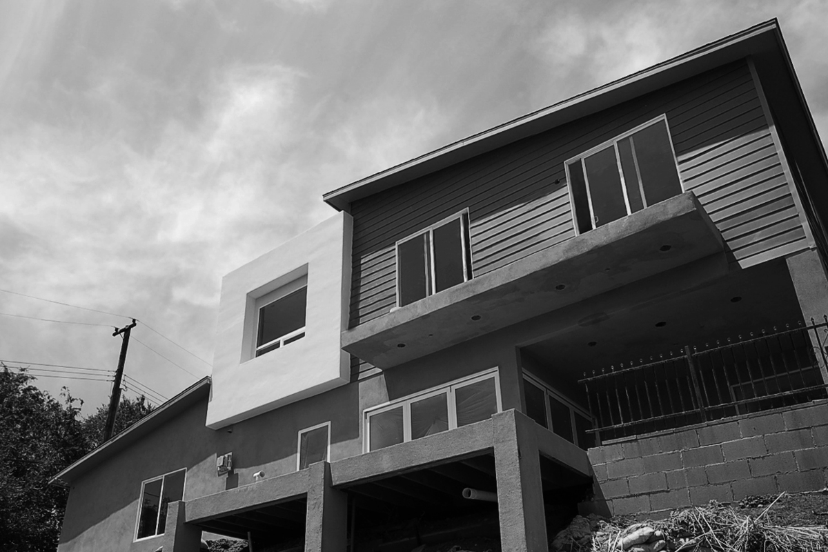 fullerton contemporary residence - construction