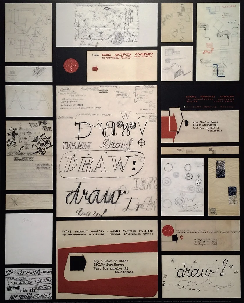sketches + correspondence