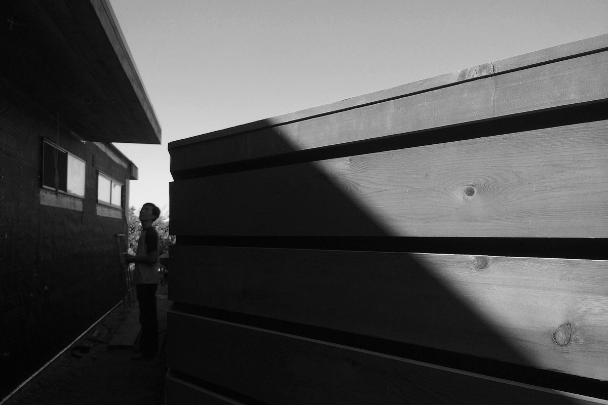 jason at sideyard / modern cedar fence