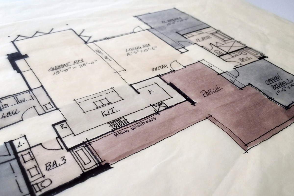 Villa Park / modern floor plan