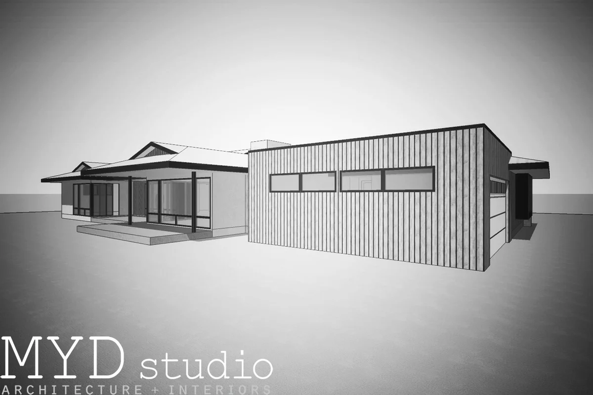 Villa Park / modern remodel + addition