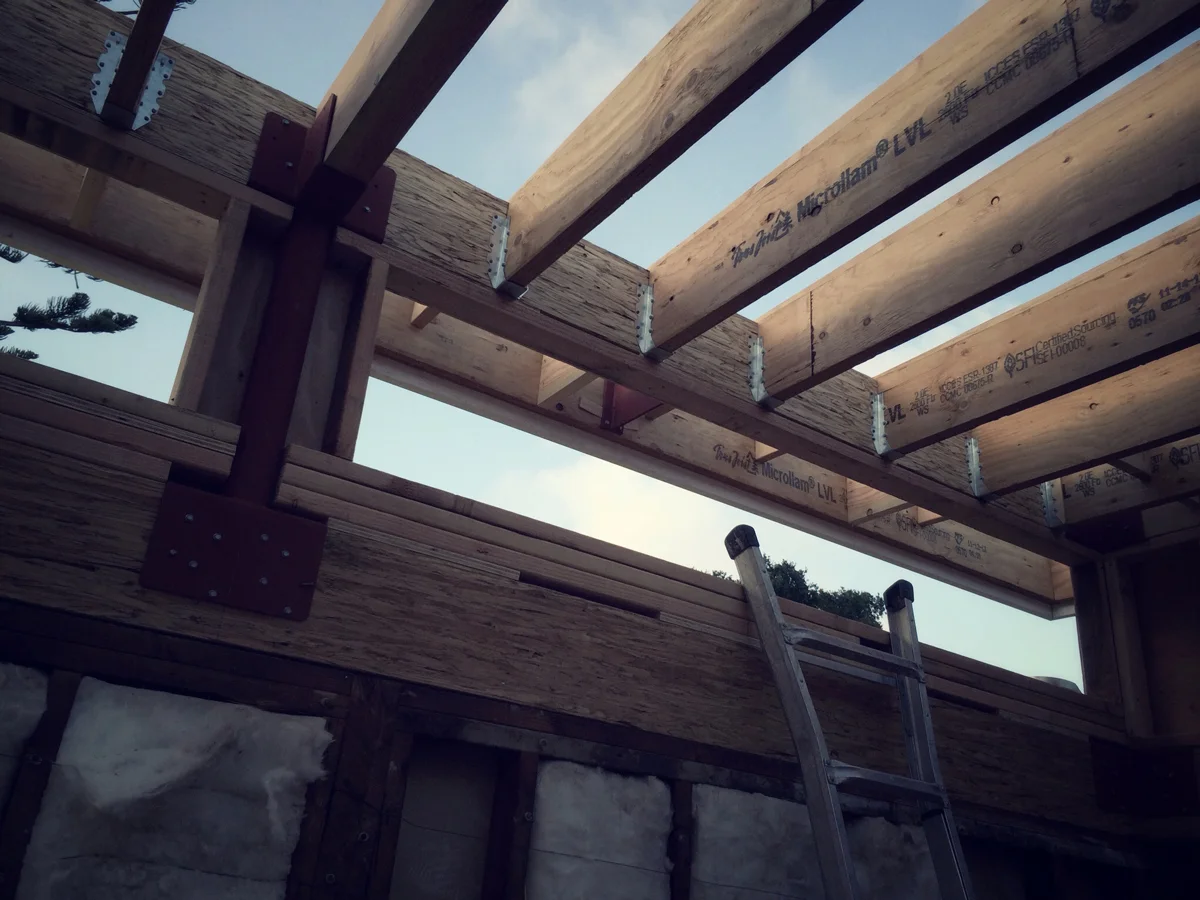 steel at clerestory