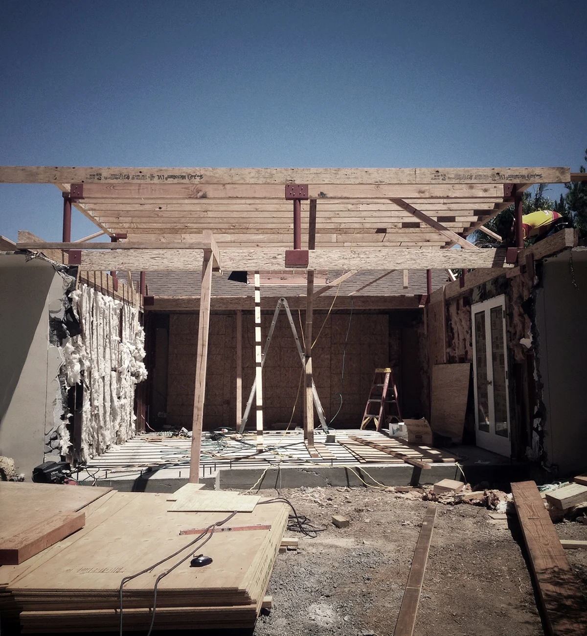 flat roof framing