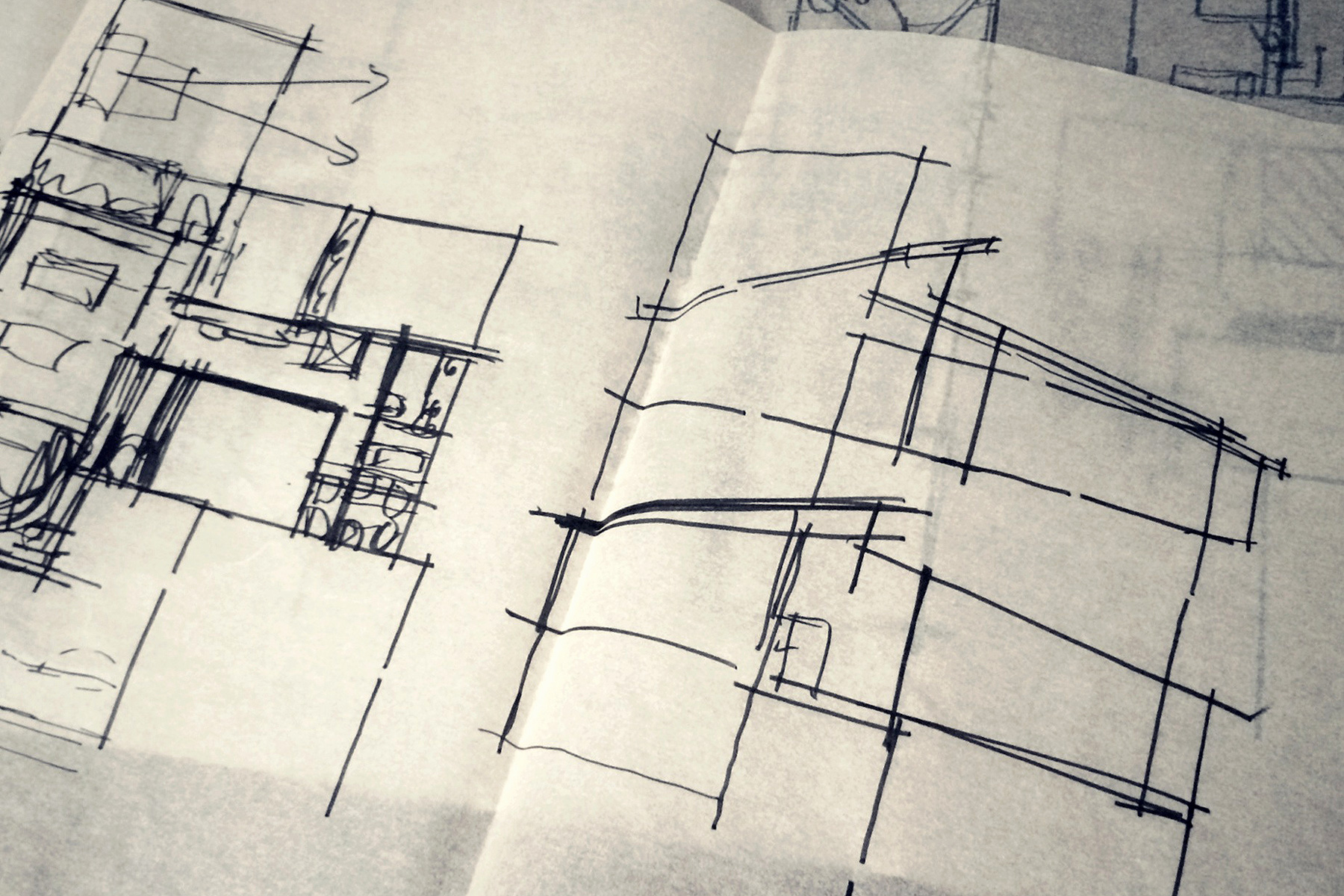 floor plan / elevation studies