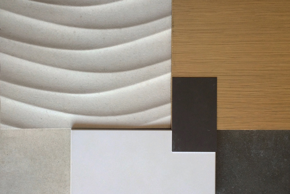 dimensional tile, rift oak, quartz // national park dr, laguna niguel