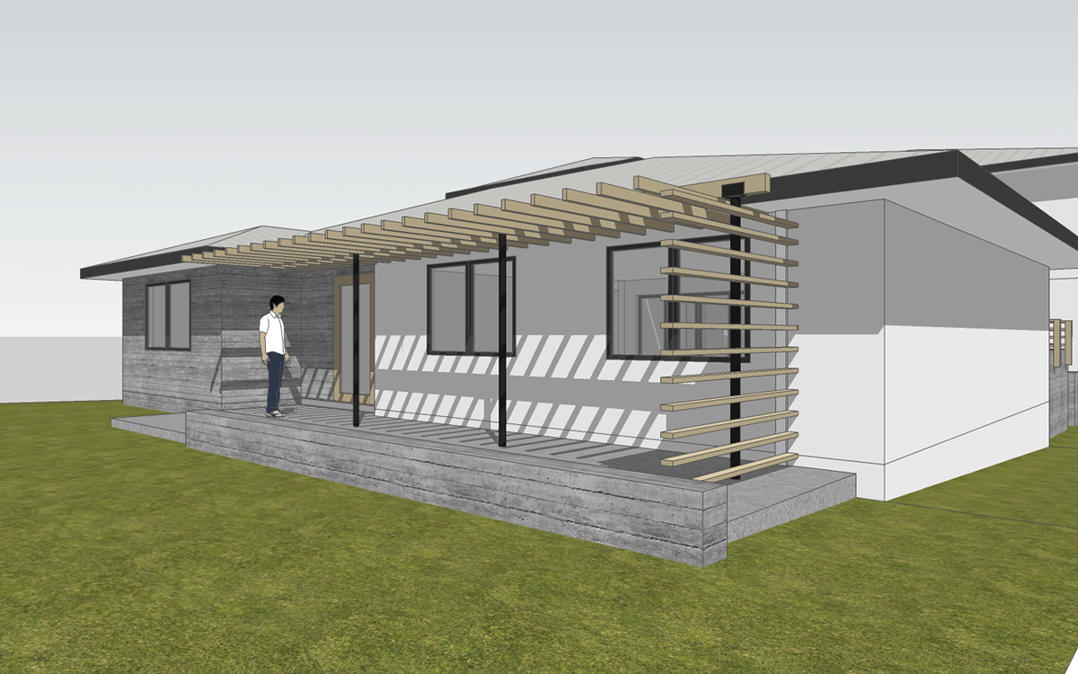 North Laguna residential remodel // design rendering by myd stud