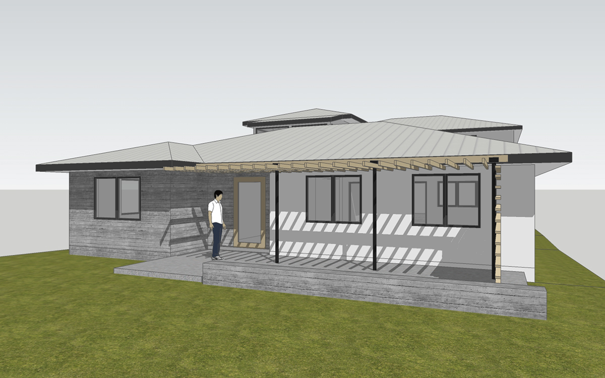 new exterior design / north laguna cottage