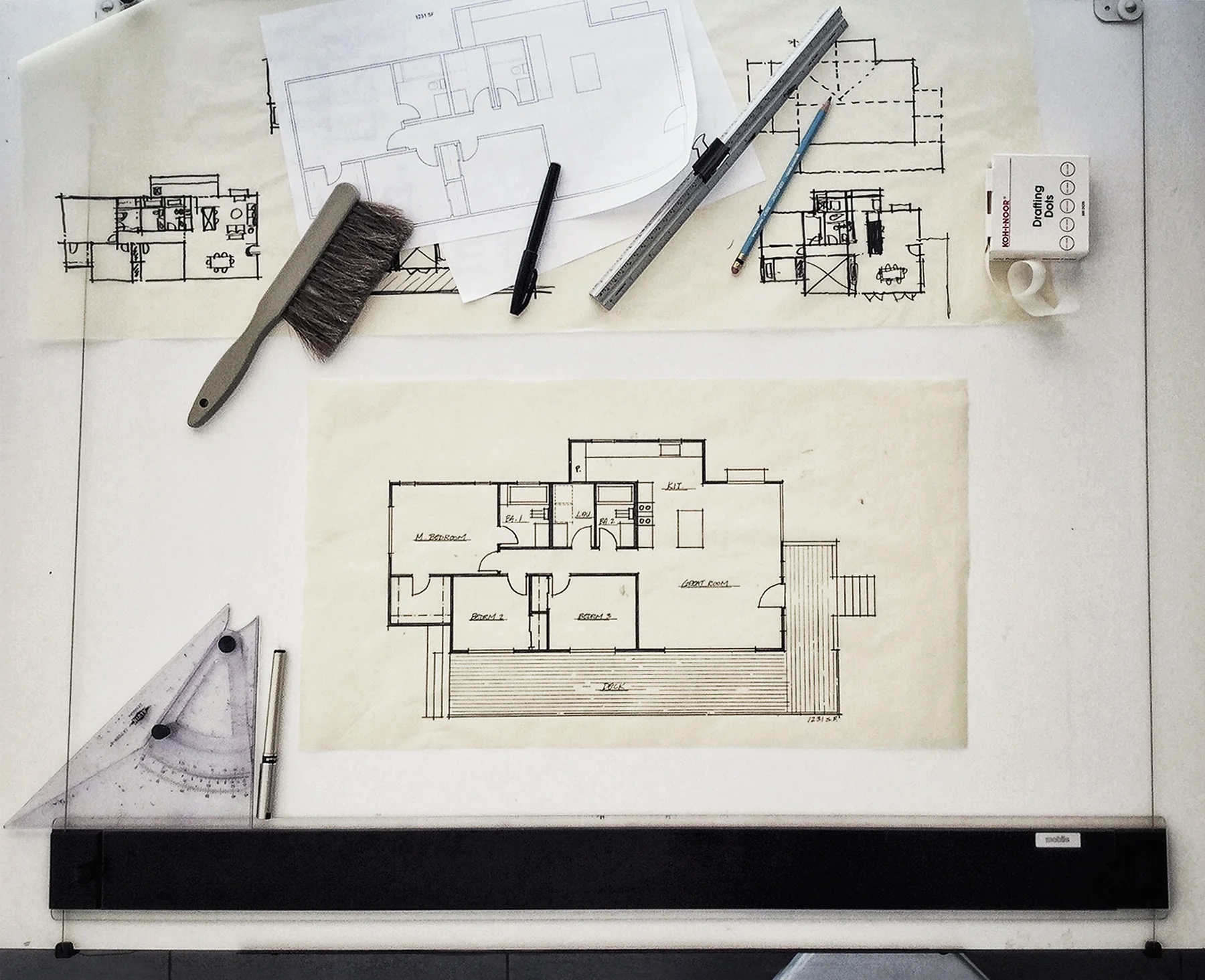 Schematic Design Sketches + Preliminary Floor Plans: On the Boards in North Laguna