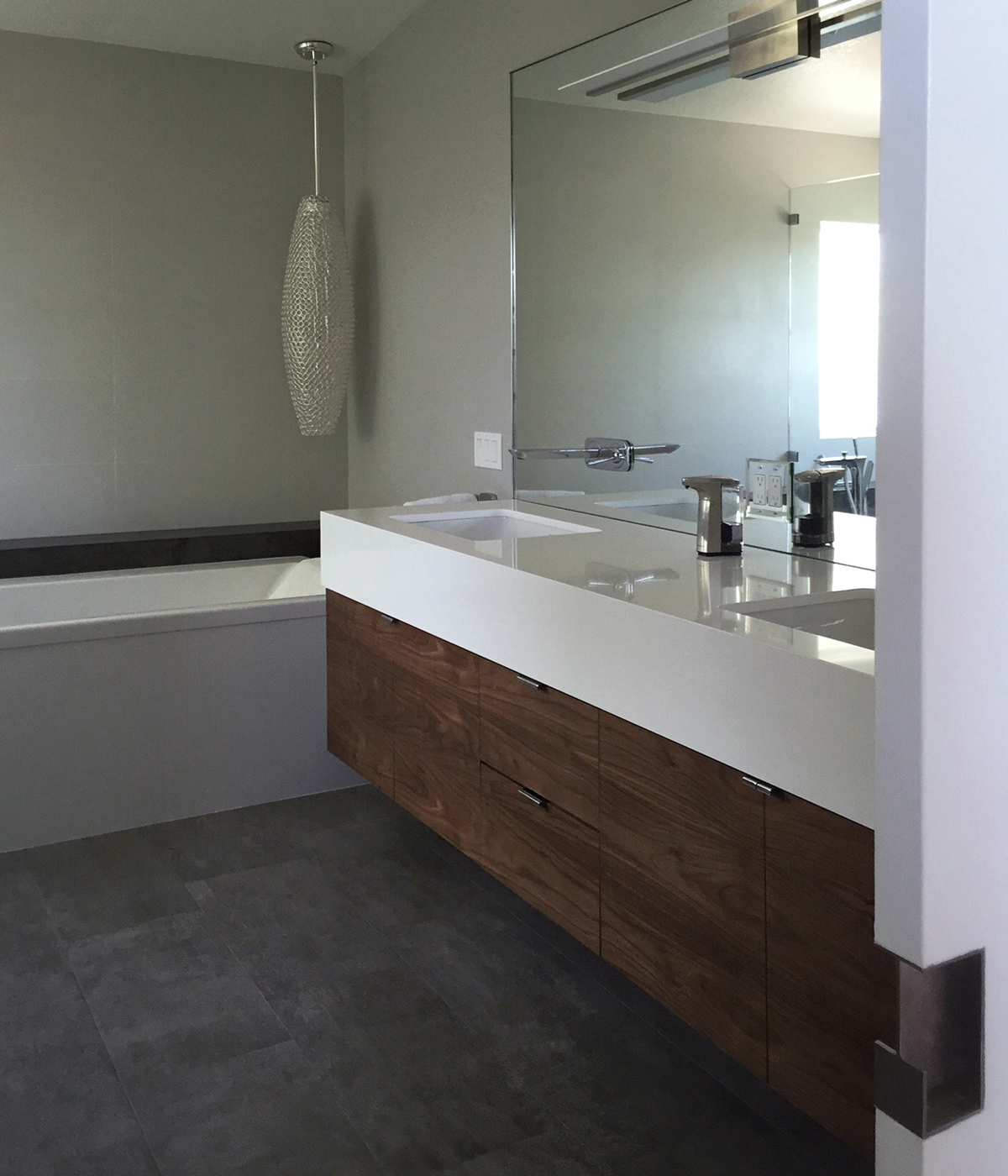 master bath / orange, ca