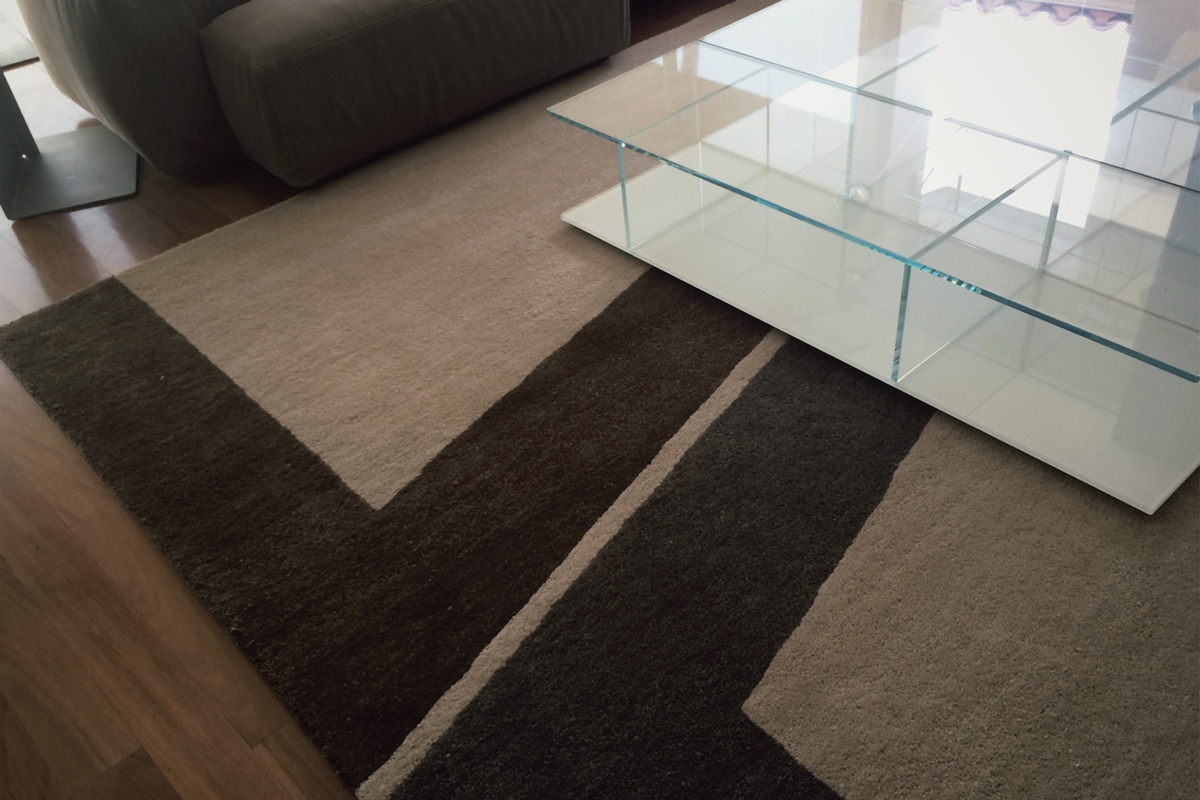 modern interior design // byam rug