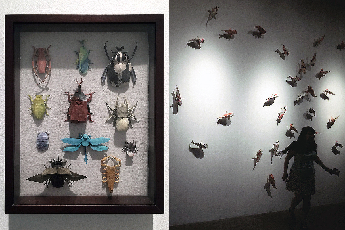 Folded: The Origami Art of Robert J. Lang / art center, pasadena