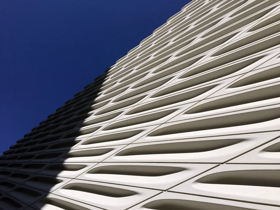 concrete facade at exterior