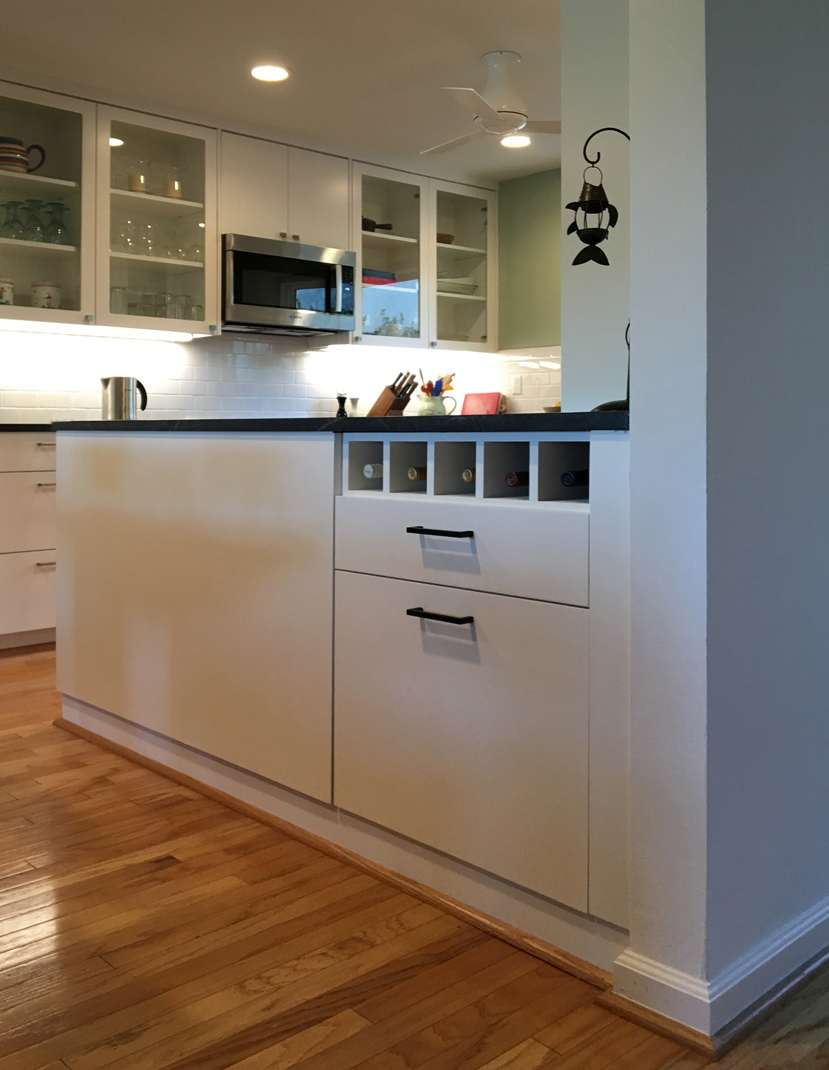 custom wine storage at new peninsula island