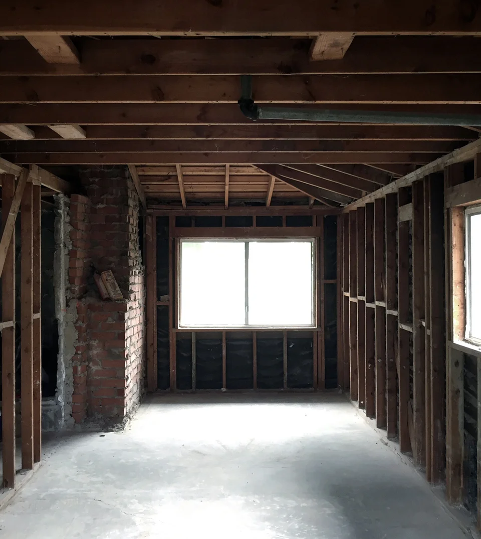 demoltion progress / north laguna renovation