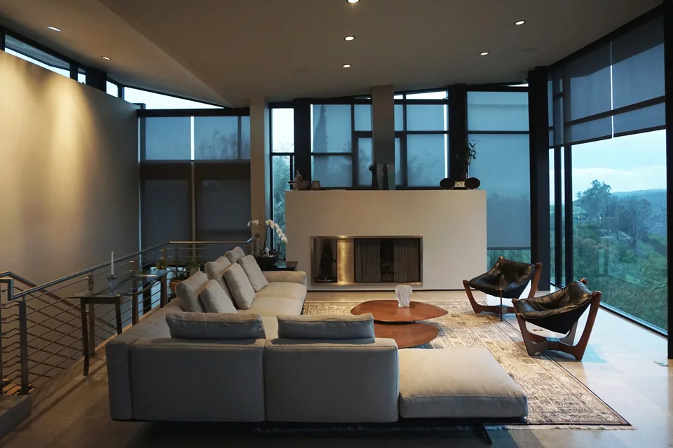 flexform soft dream sectional / laguna beach contemporary interi
