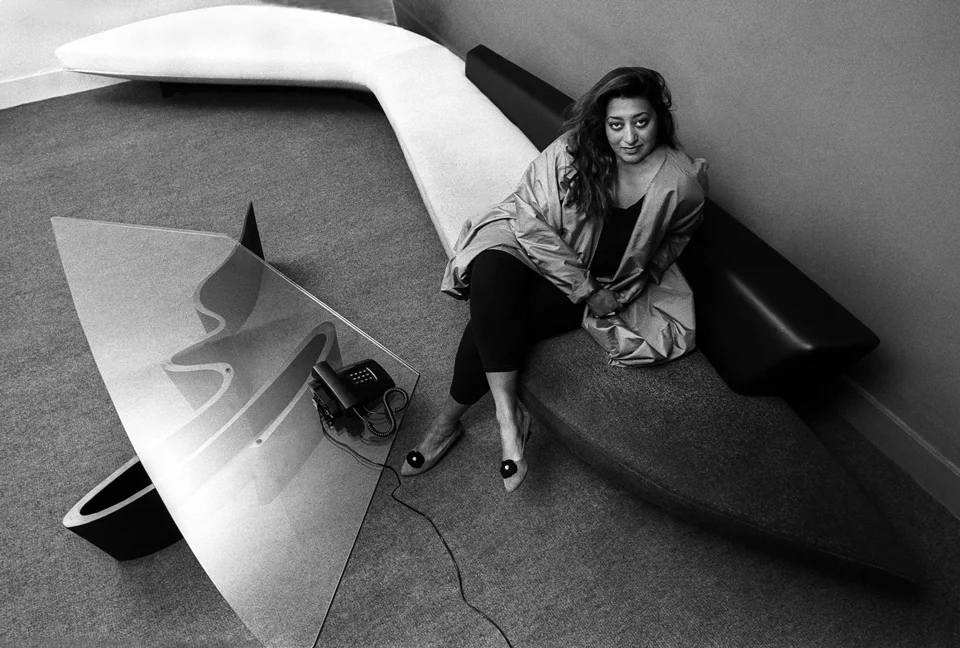 zaha hadid , 1985 (getty)