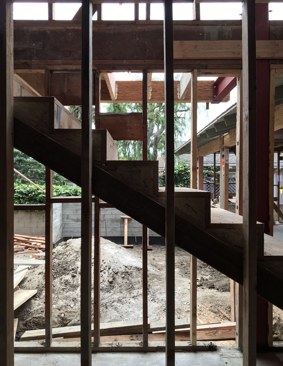 interior stair framing