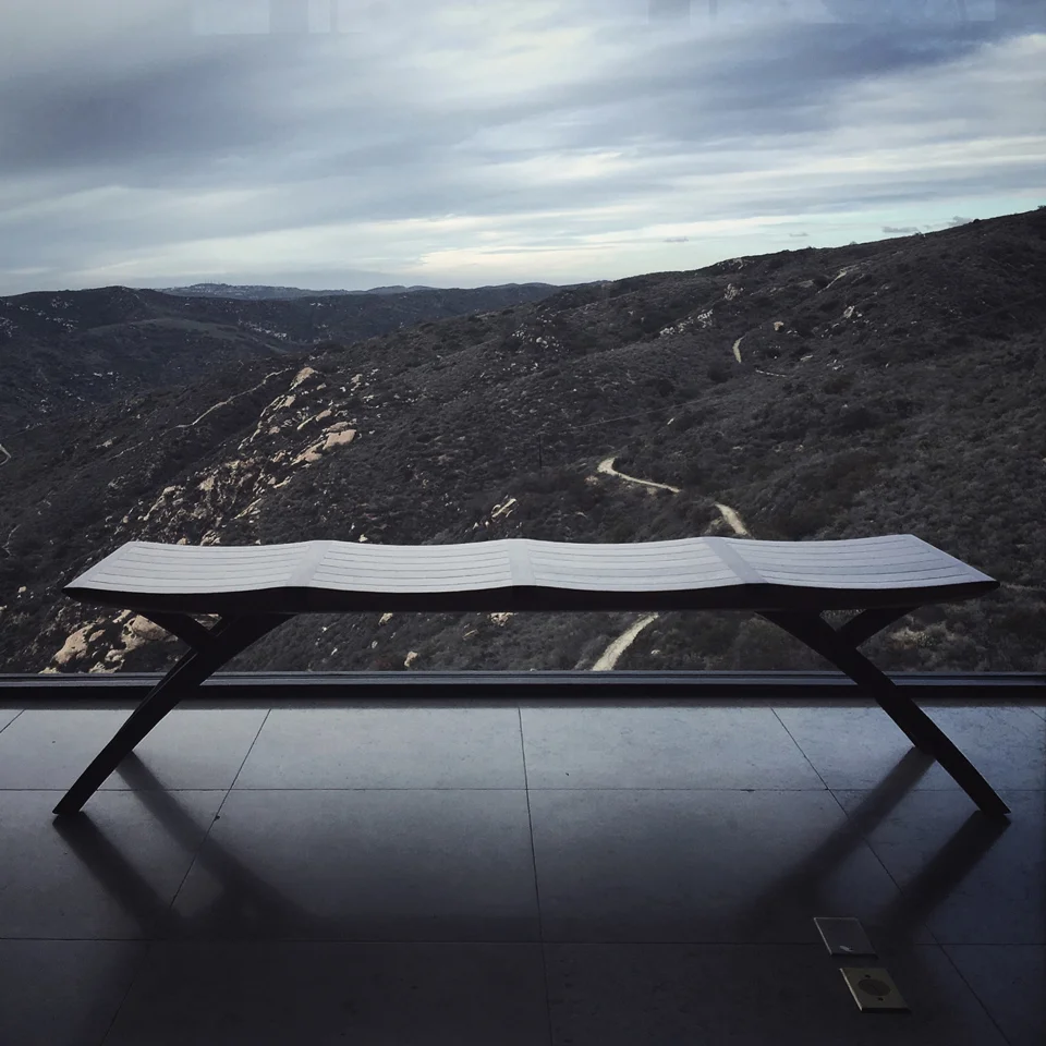 modern interiors // ylla bench by aristeu pires