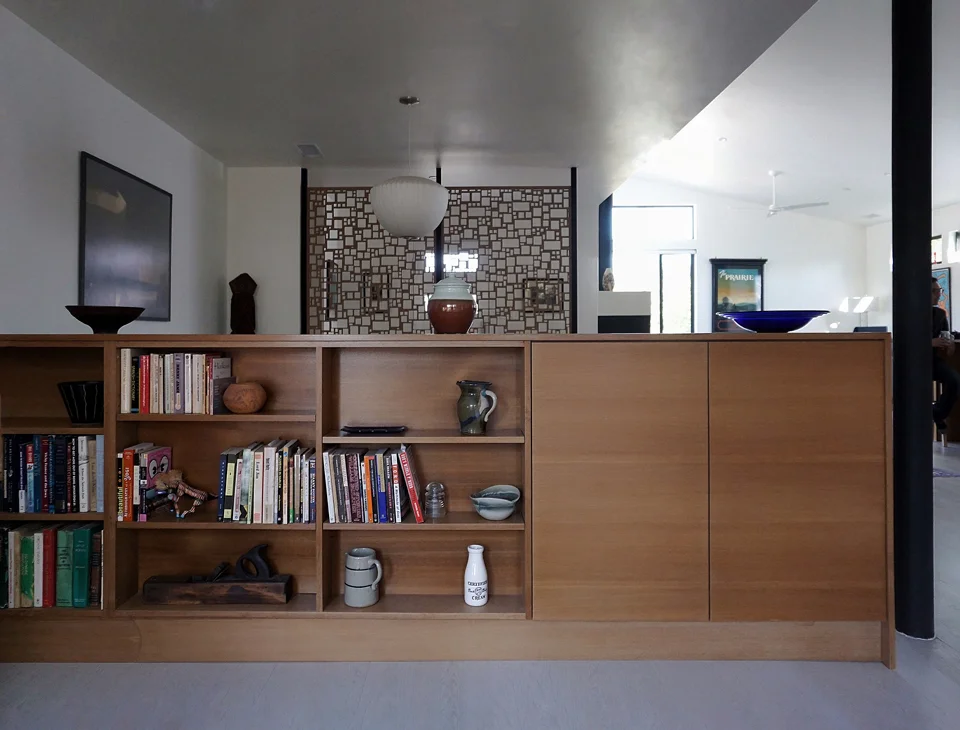 cabinetry at study