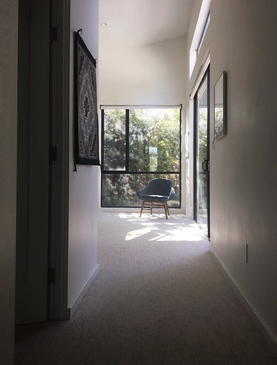 master bedroom hall