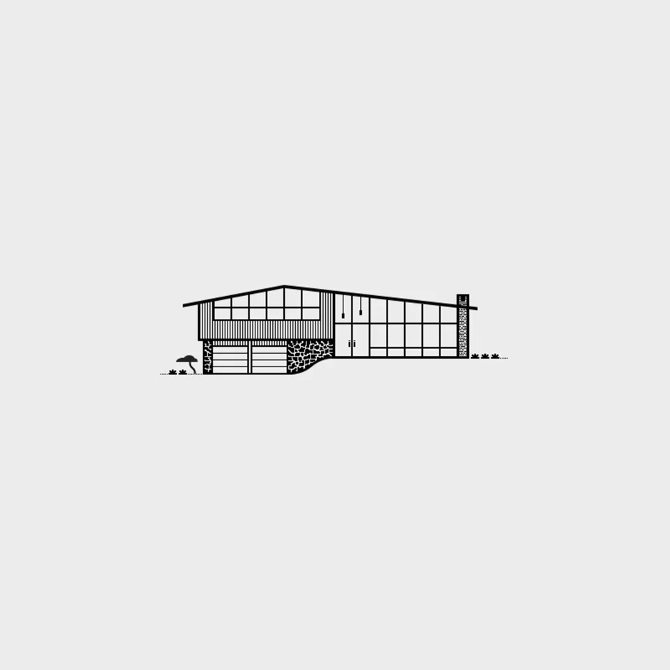 kendalwood home, 1964 / albert builders