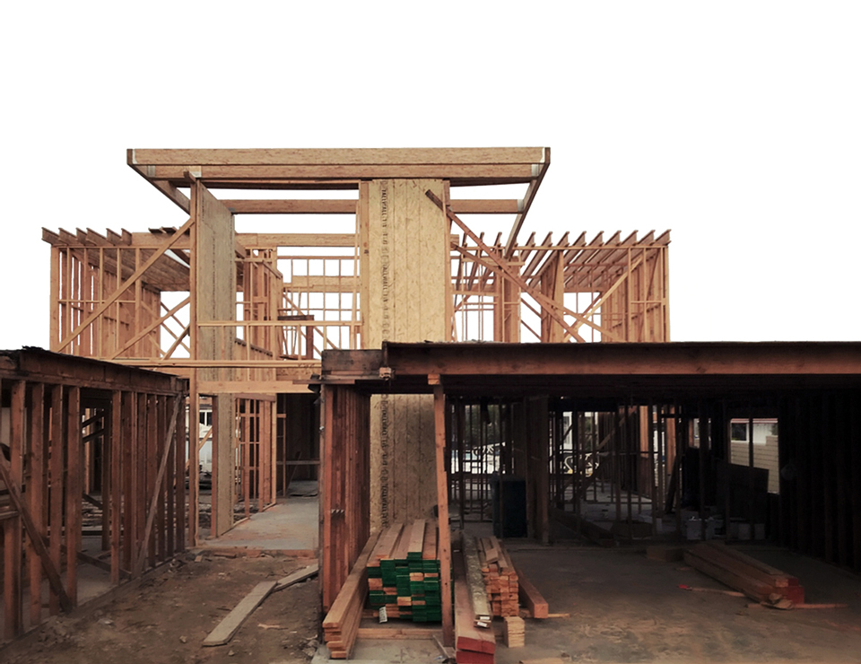 framing progress / midcentury modern in huntington beach