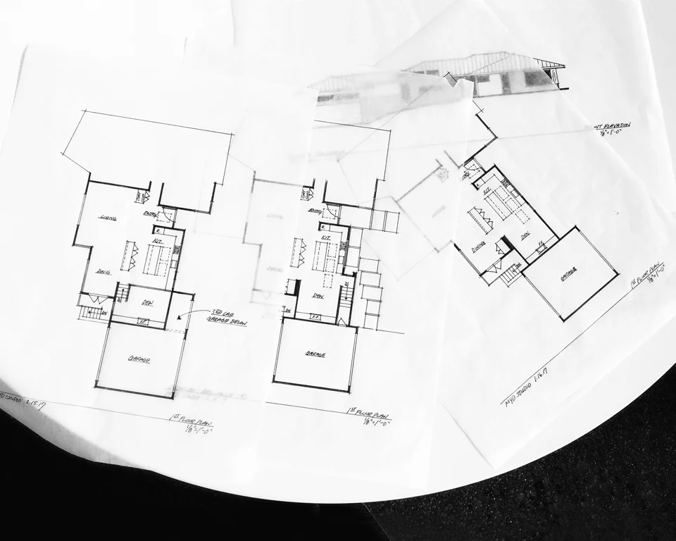 floor plan iterations