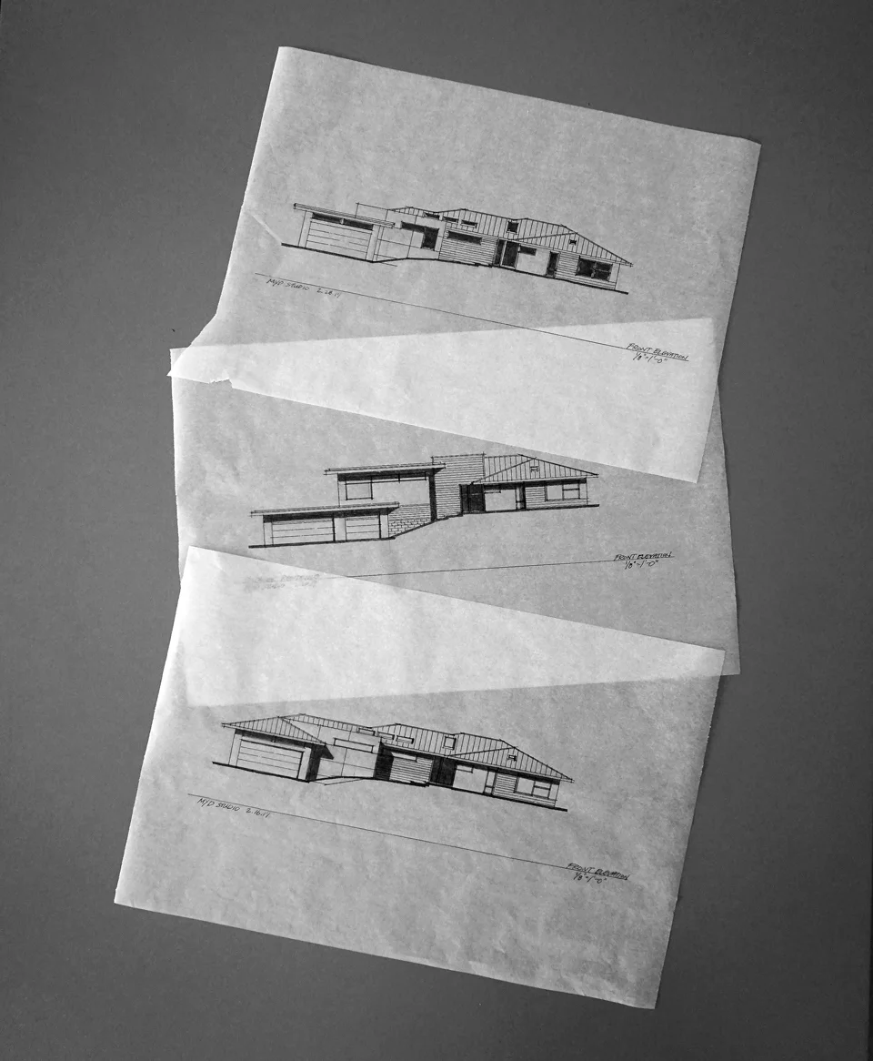 front elevation iterations