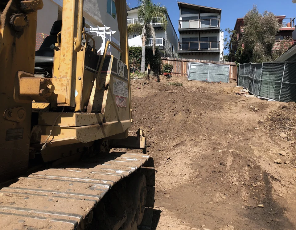 grading / laguna beach new construction