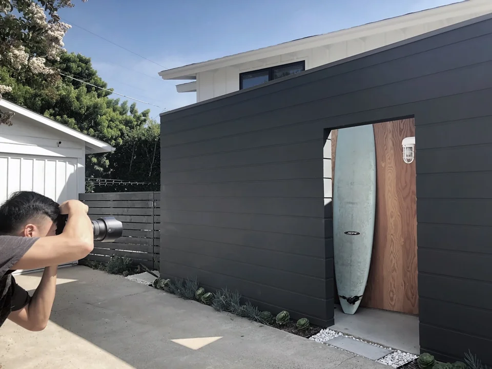 addition + entry at sideyard