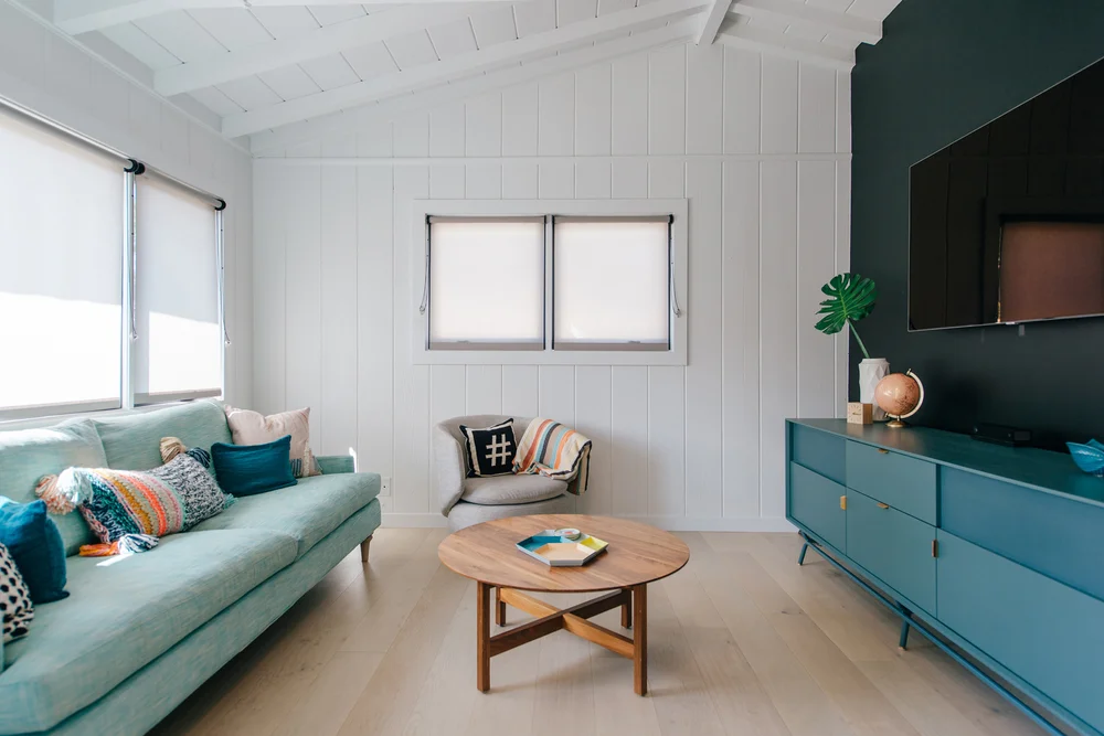 Dana Point Modern Beach Cottage Moss Yaw Design Studio Dana Point Modern Beach Cottage Moss, Dana Point Console Table
