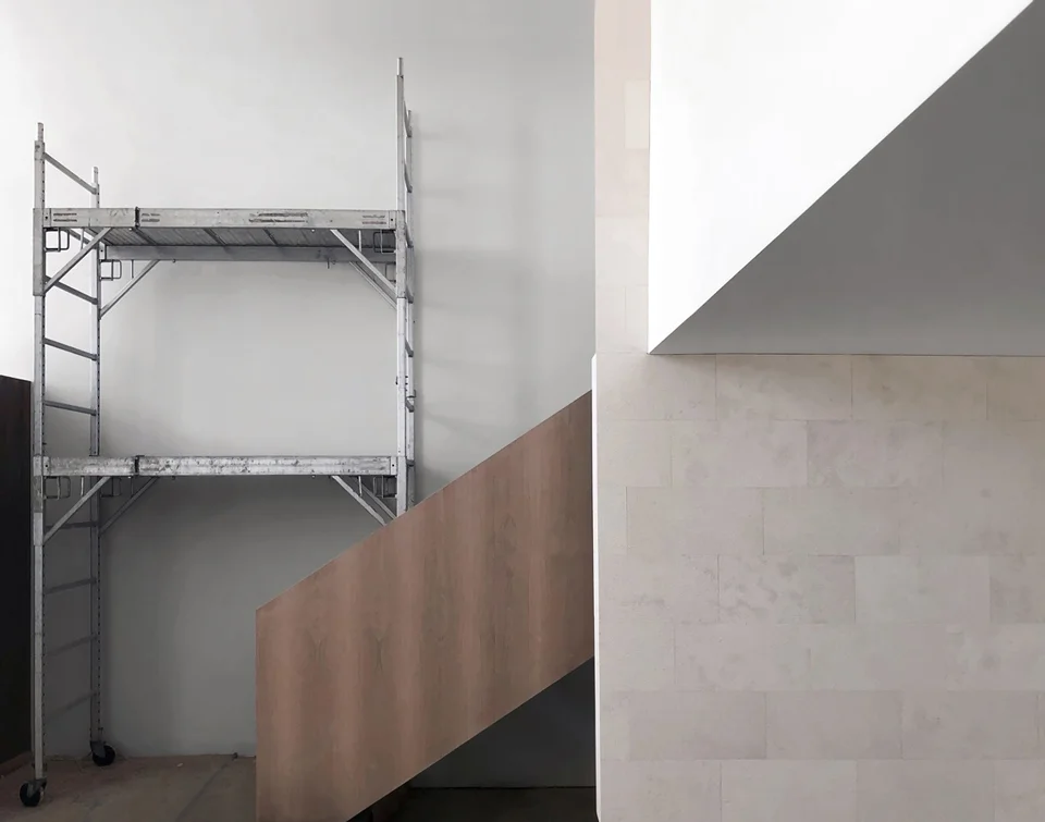 Building a Modern Floating Stair / huntington beach, ca