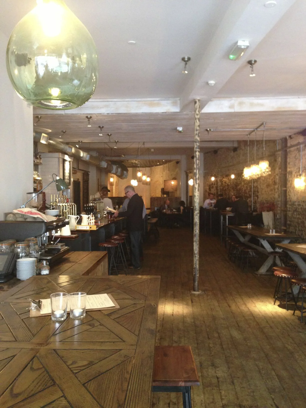 It is actually quite a long room...