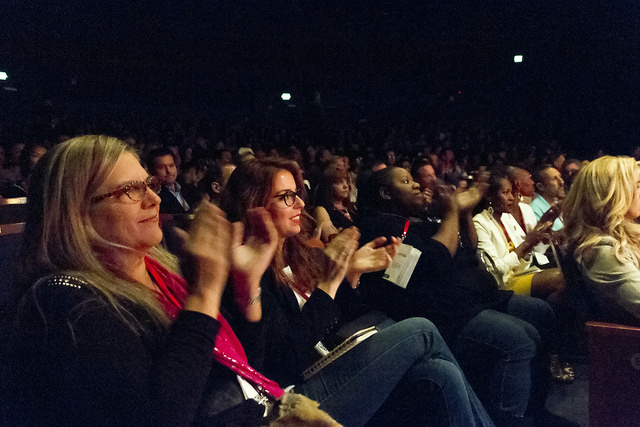 Audience at TEDxSacramento's "This Changes Everything: Seeds of Change"
