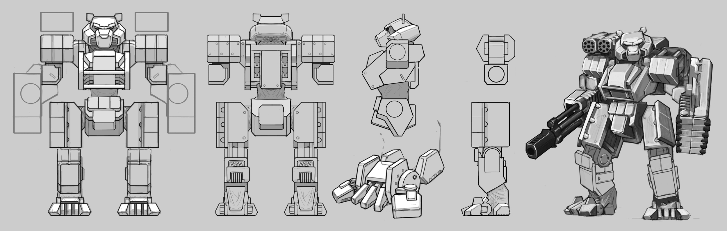 "Bear Mech" Concept