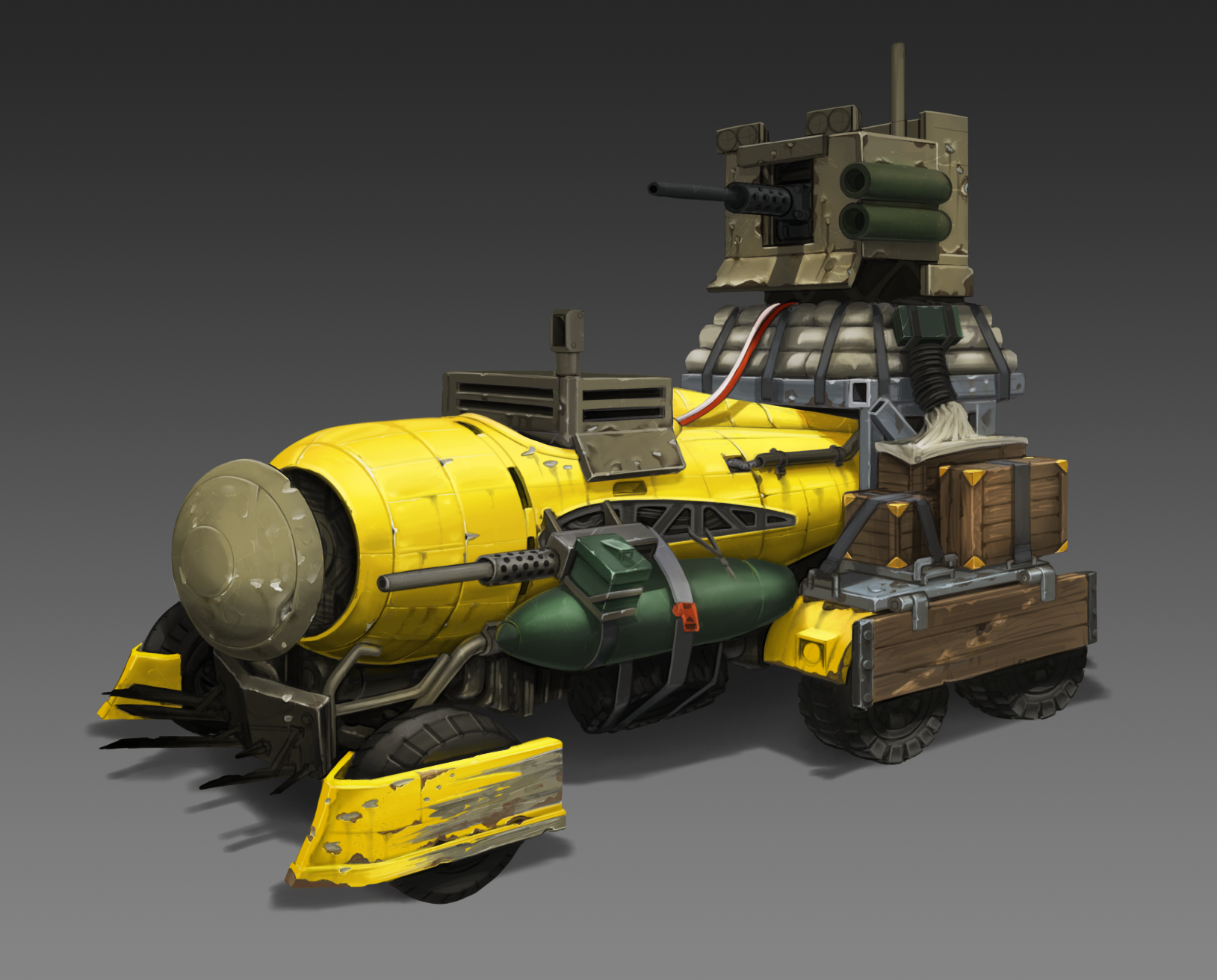 Wasteland Vehicle WIP 7