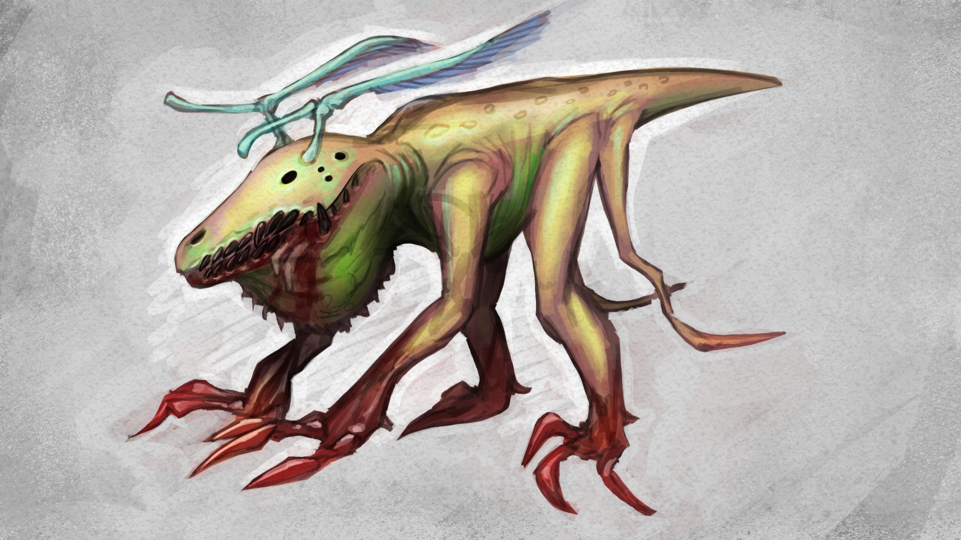 Creature: Tail + Sac