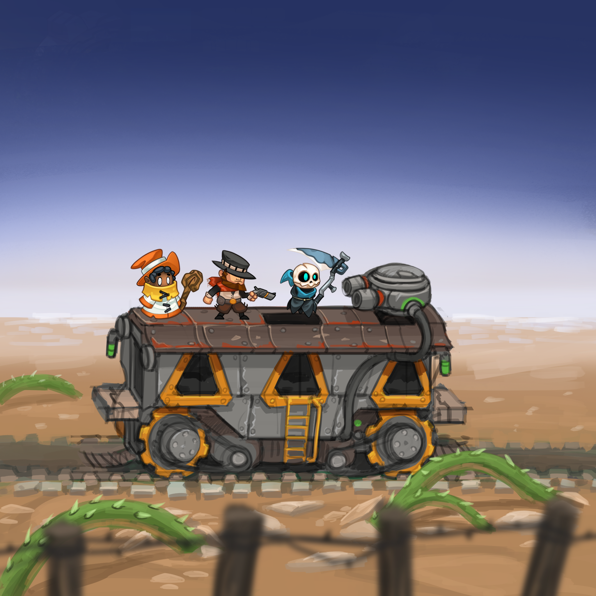 Second draft proposal for the train level colors and high level details.