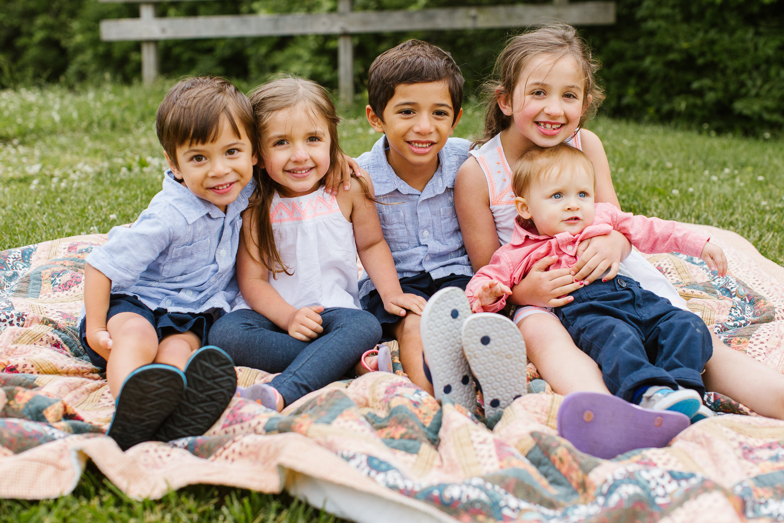 Family photos with the cousins