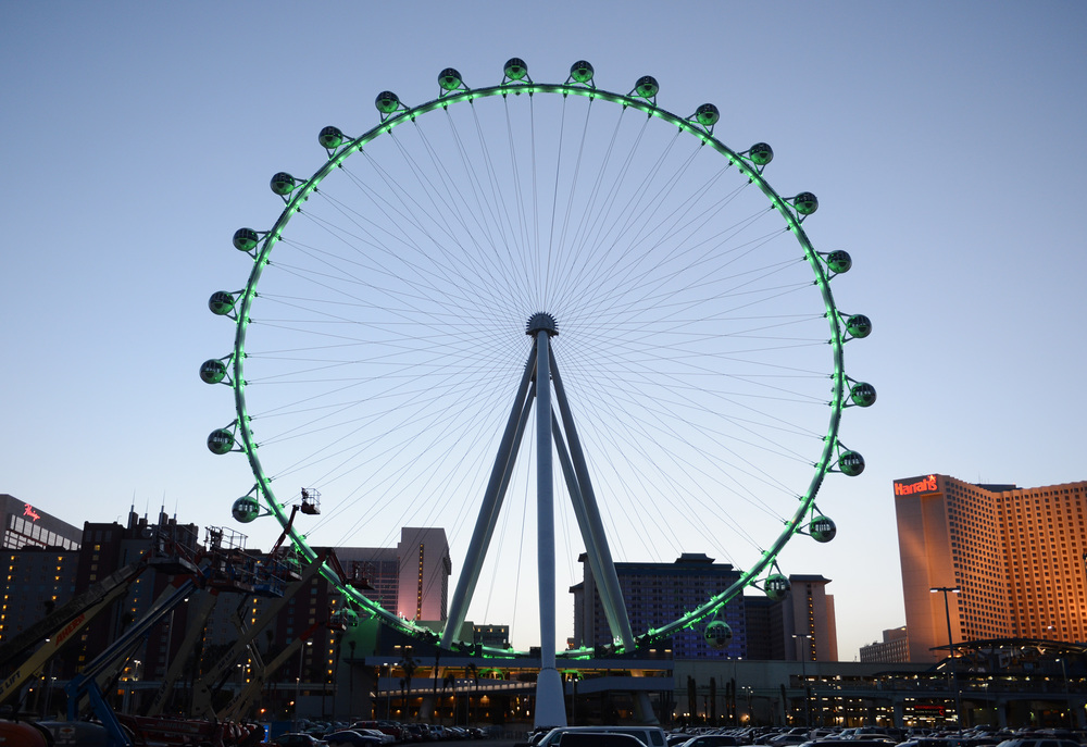 High Roller Entertainment Wheel, Caesar's Entertainment, Las Vegas