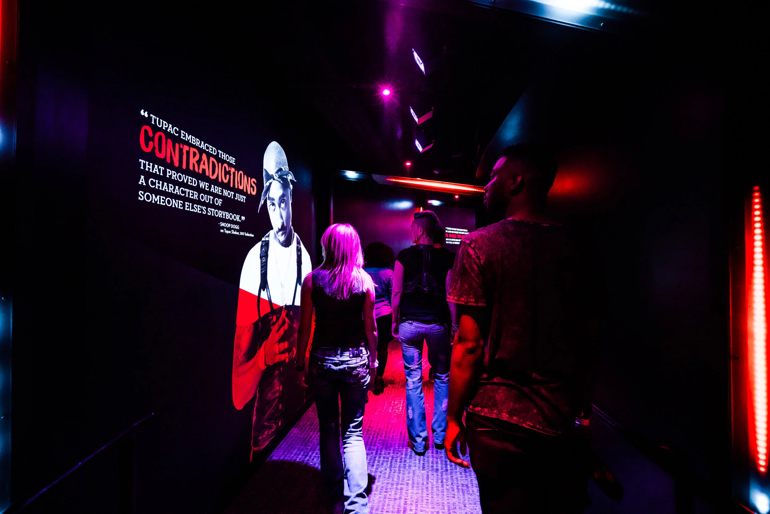 Power of Rock Experience - Exit Hallway