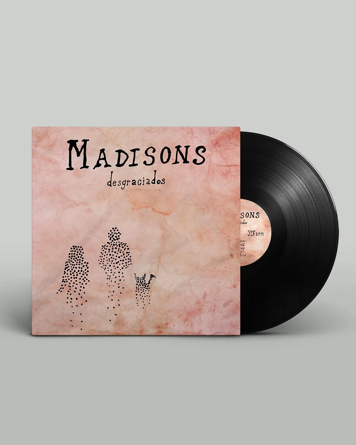 Next year, Madisons is turning 15! We have a ton of super fun stuff planned, including the first ever release of Desgraciados on vinyl! Be on the lookout for a presale link soon, and a release date sometime in the spring. Excited to share this with y