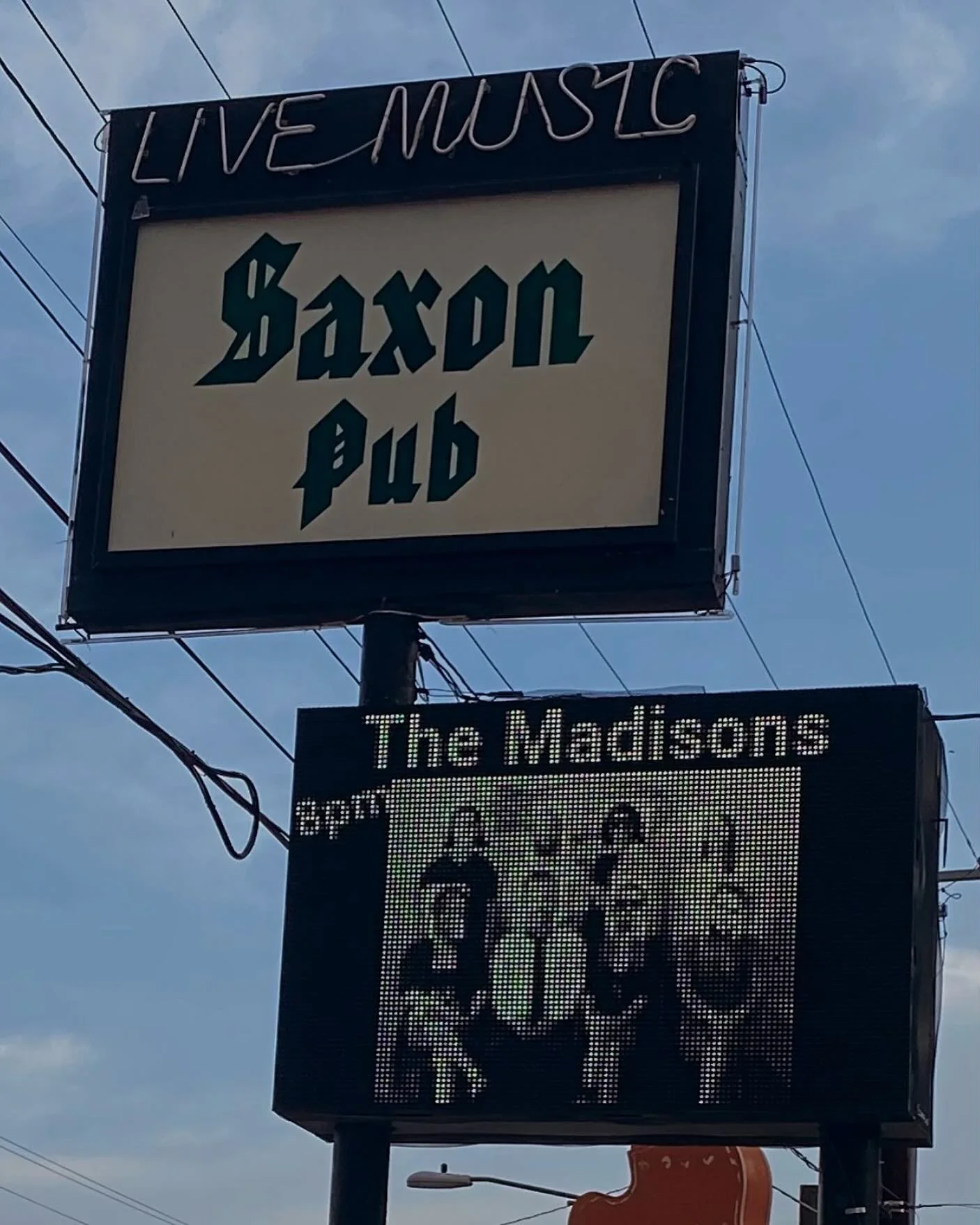 We make our return to @thesaxonpub tomorrow, and rumor has it, we&rsquo;ll have some surprise new merch for y&rsquo;all❤️ Come get some!!!
