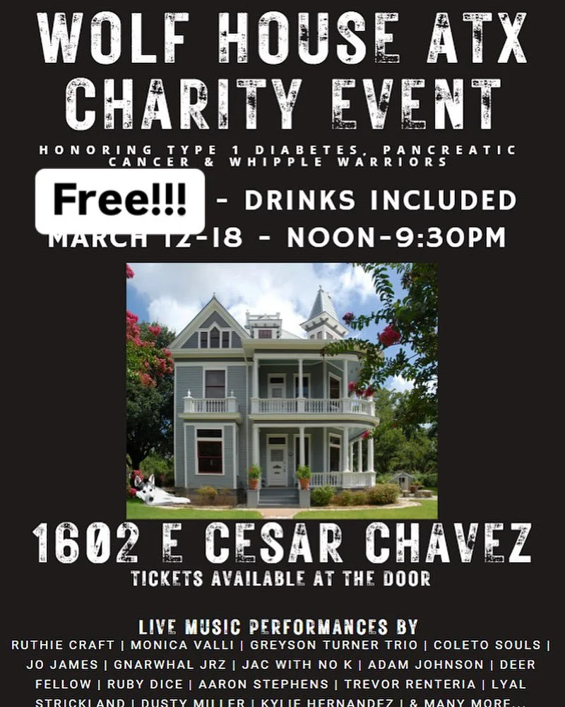 Surprise! We had so much fun at @wolfhouseaustin yesterday, we&rsquo;re coming back tonight for a St Patrick&rsquo;s Day Show! We play on the 3rd floor at 9:30pm. Fancy!!!