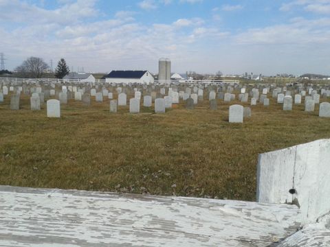 Amish cemetery