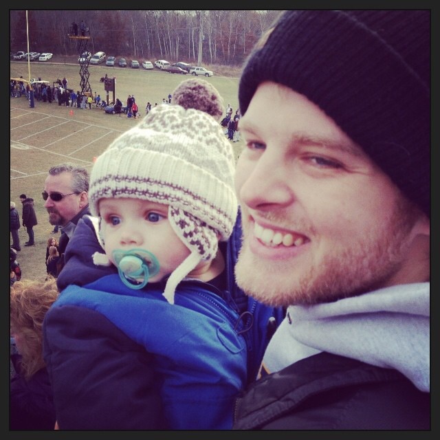 Ben and his adorable nephew