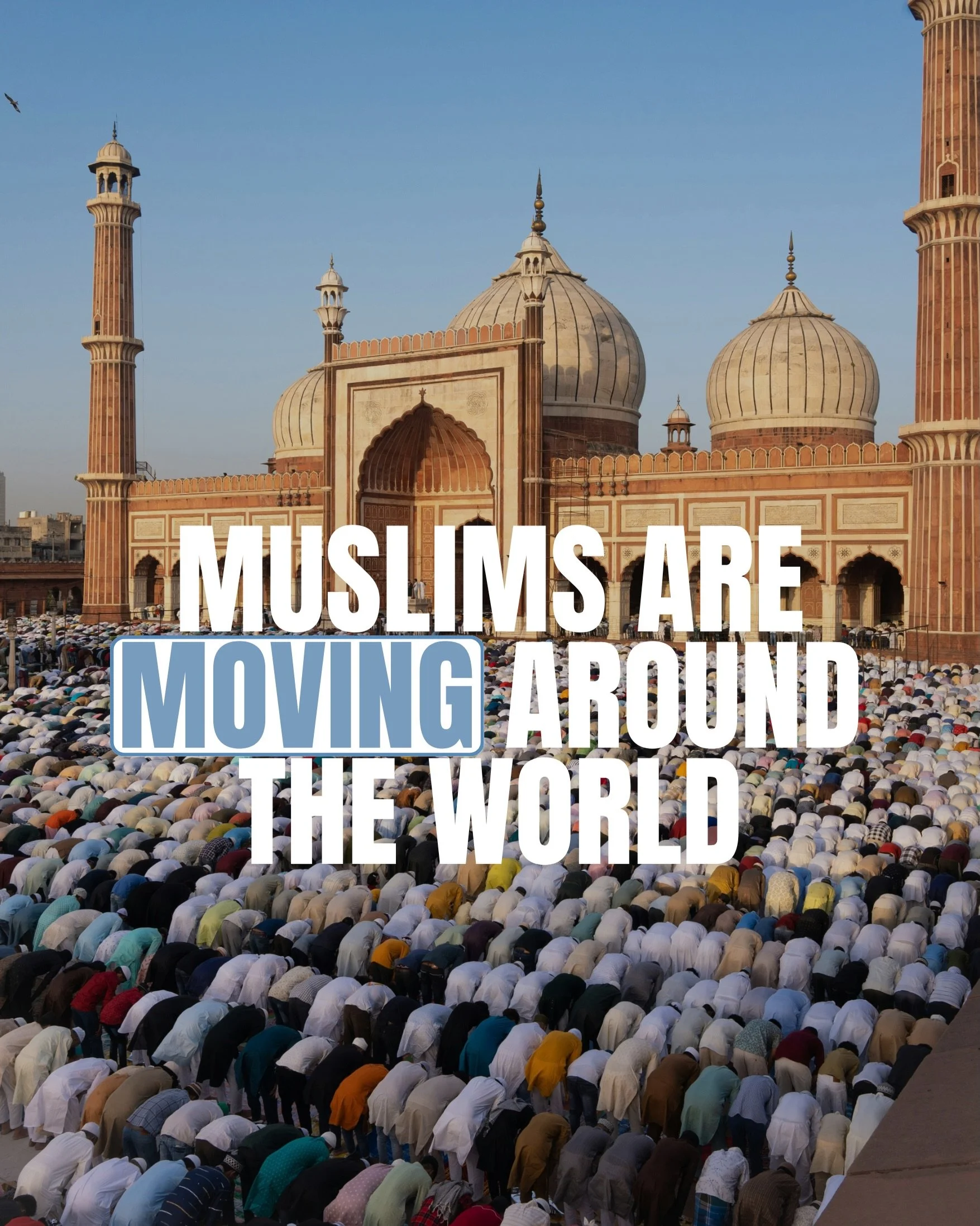 Muslims are moving around the world, and for Christians that means one thing: increased accessibility 

People from places where the Gospel may be difficult to access are now living in our cities, neighborhoods, and communities. The nations might be 