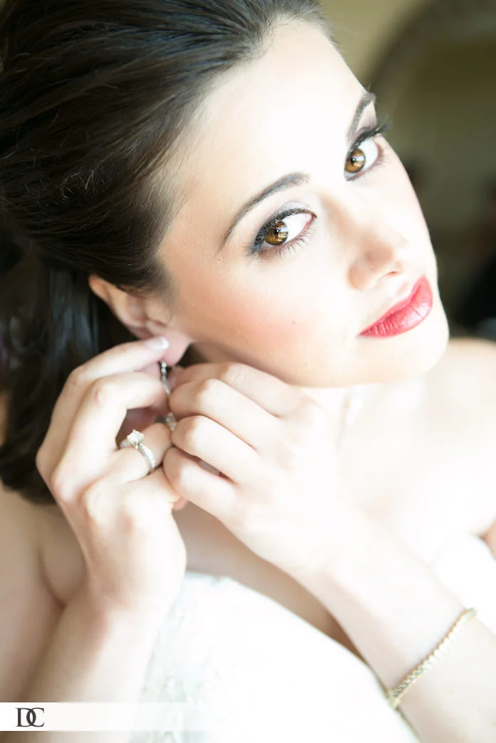 The stunning bride